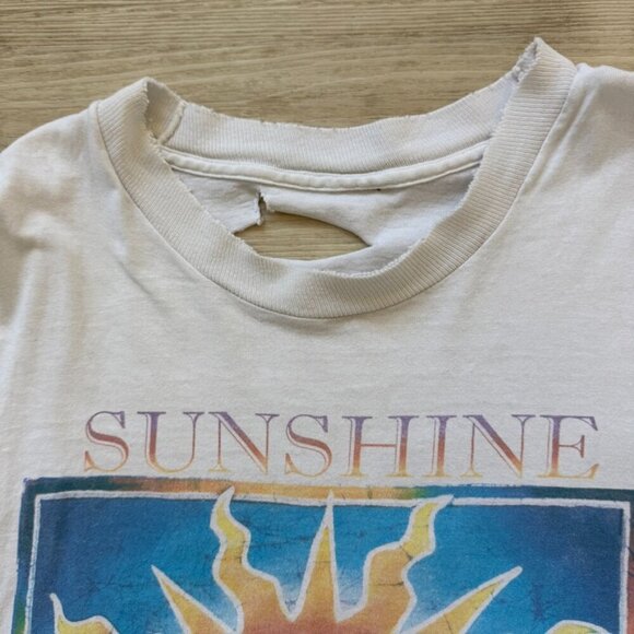 Vintage 1996 Grateful Dead Shirt T-Shirt Sunshine Daydream Sun White GDM XL - Picture 6 of 9